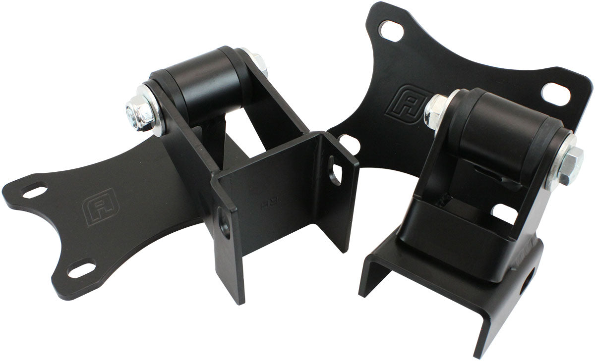 Holden VL (RB30 K-Frame) To GM LS Engine Mount  Suit Conversion Cars, Black Urethane, Sold as a Pair