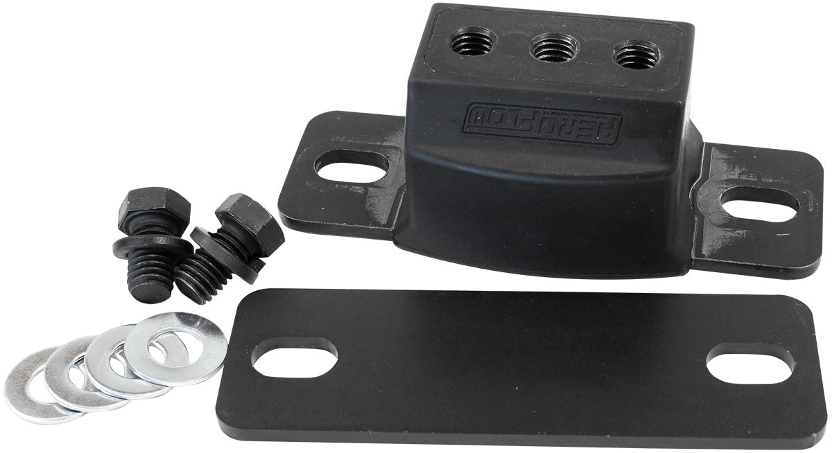 GM Tranmission Mount   Suit TH350, TH400 and Powerglide, Black Urethane, Sold Single