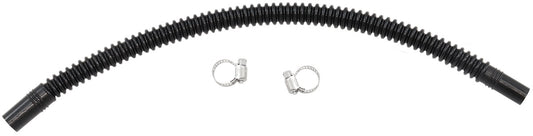 Aeroflow In-Tank Conversion 5/16" to 3/8" Flexible Nylon Fuel Hose - 300mm Length  Corrugated Design, includes two stainless steel clamps