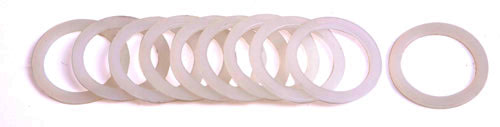 PTFE (Teflon®) Washers suit -6AN, 14mm (9/16") I.D, 20mm (13/16 ") O.D  10 Pack