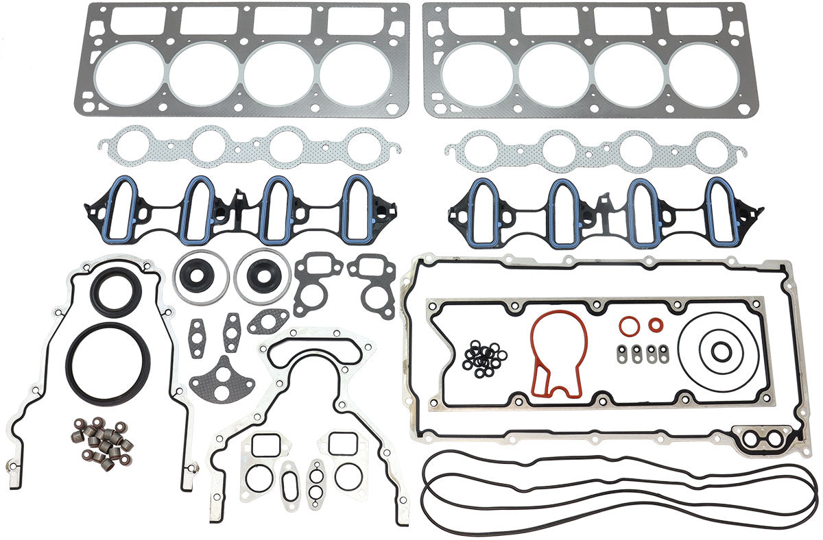 Aeroflow Full Gasket Set  Suit GM LS with Cathedral Port Cylinder Heads
