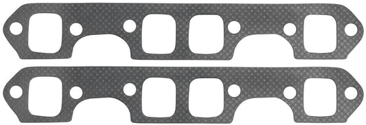 Aeroflow Holden V8 253 308 Perforated Steel Exhaust Gaskets  1.22" x 1.41" Port