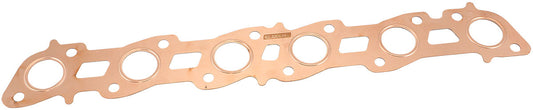 Aeroflow Nissan RB30 Copper Embossed Exhaust Gasket  Suit Nissan RB30 with 1.48" x 1.48" Port Size