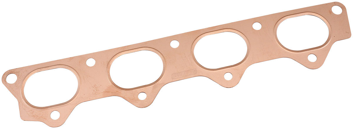 Mitsubishi 4G63 CopperEmbossed Exhaust Gasket    Suit Mitsubishi Lancer Evo with 2.283" x 1.614" Port Size