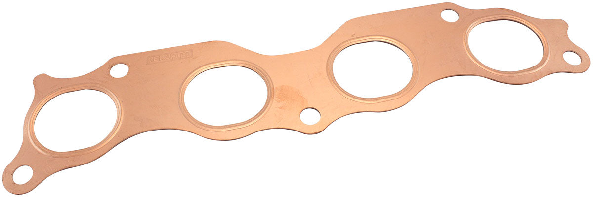 Honda K20 Copper Embossed Exhaust Gasket    Suit Honda K20 2002-2005with 1.821" x 1.545"Port Size