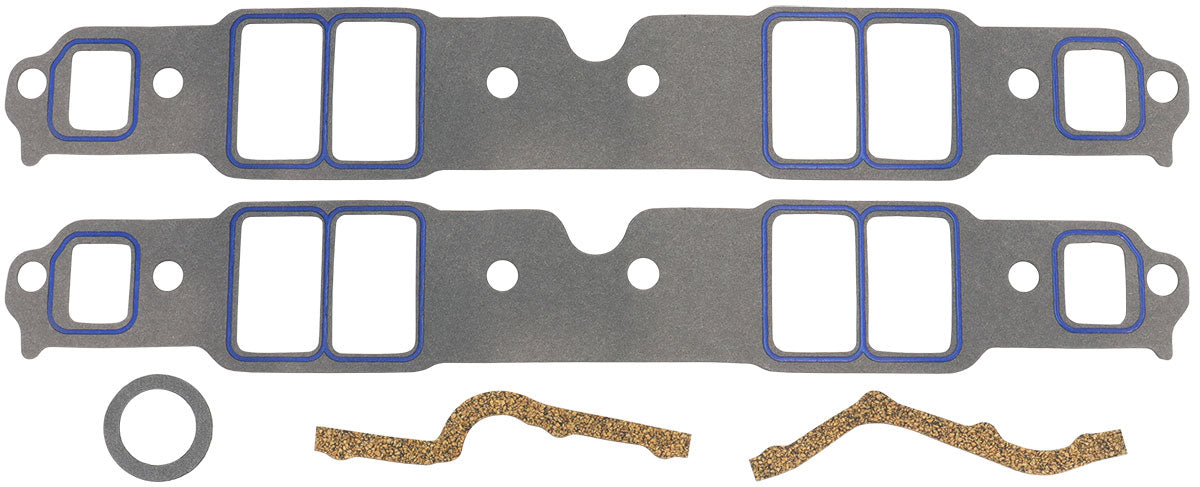 Aeroflow Small Block Chev 350 Enduraseal Intake Gaskets  1.31" x 2.10" Port