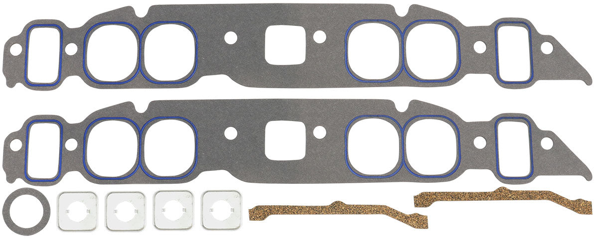 Aeroflow Big Block Chev 454 EnduraSeal Intake Gaskets  1.88" x 2.10" Oval Port