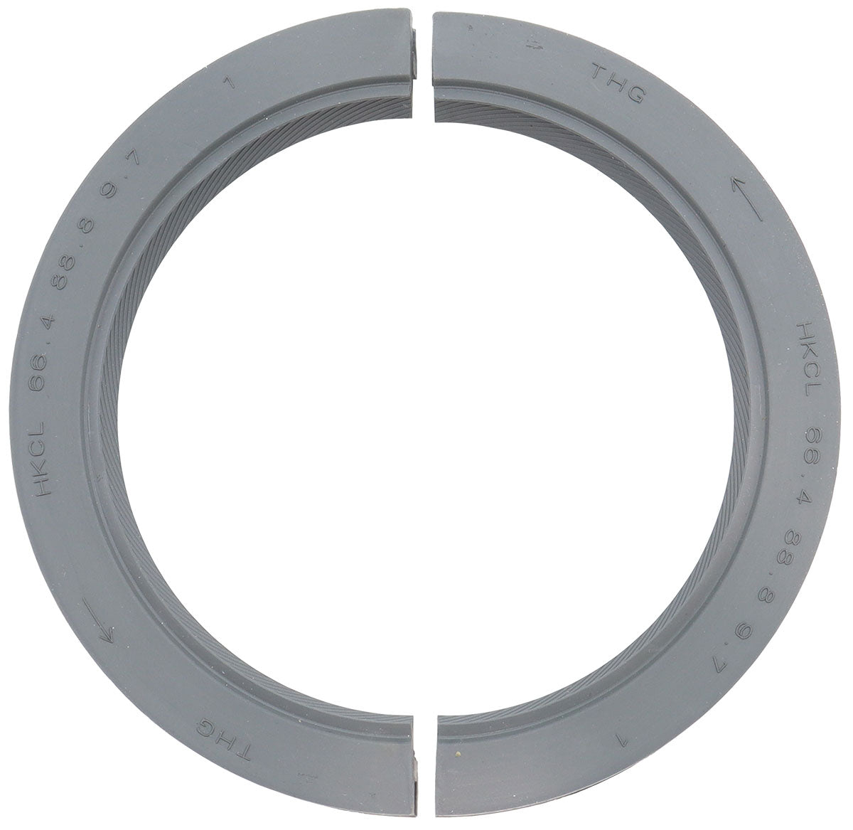 Aeroflow Silicone Big Block Chev 454 Rear Main Seal  Suit 2 Piece Rear Main, High Vacuum Engines