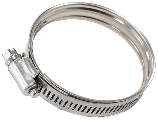Constant Tension Dual Bead Stainless Hose Clamp  78mm (3.07") to 95mm (3.74") Clamping Range