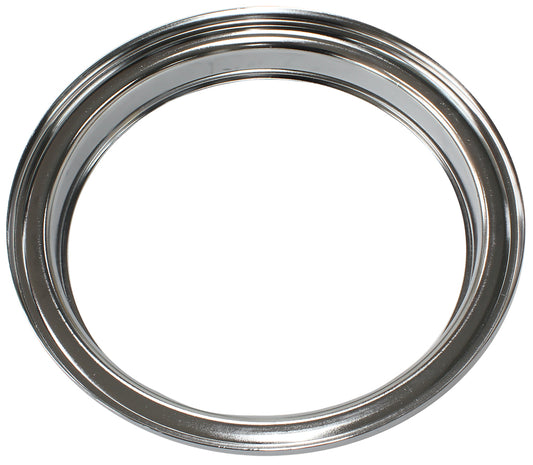 9" Air Cleaner Base Only   Chrome, Flat Base Suit 7-5/16" Neck Dominator Carburettor