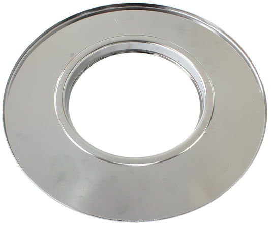 14" Air Cleaner Base Only   Chrome, Flat Base Suit 7-5/16" Neck Dominator Carburettor