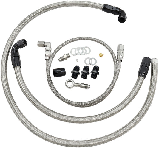 Aeroflow Turbo Oil & Water Feed Line Kit   Suit Nissan SR20 S13