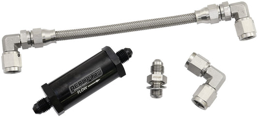 Mitsubishi 4G63 Turbo Oil Feed Line Kit   Suit Mitsubishi Evo Factory & Aftermarket Turbochargers