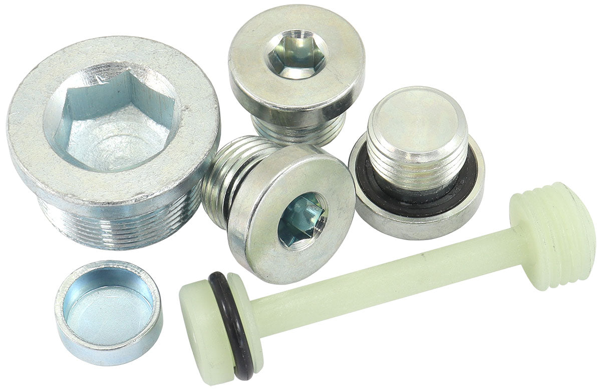 GM LS Welsh Plug Kit   Steel Material with Plastic Barbell