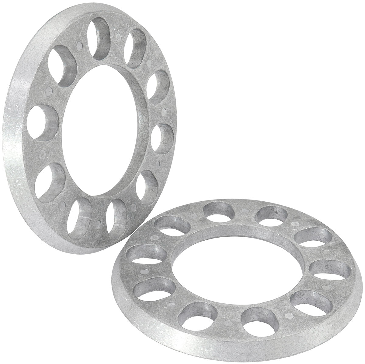 Aeroflow Slip on Aluminium Wheel Spacers, 7/16" (11.1mm) Thick    5 x 4.5" to 5.0" Bolt Circle