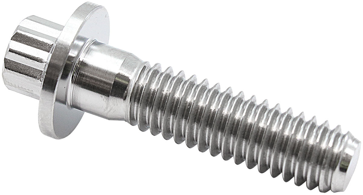 Aeroflow 5/16-18", UHL 1-1/4" Titanium Bolt to Suit Beadlocks  12 Point Large Head, Natural Finish, Sold Single
