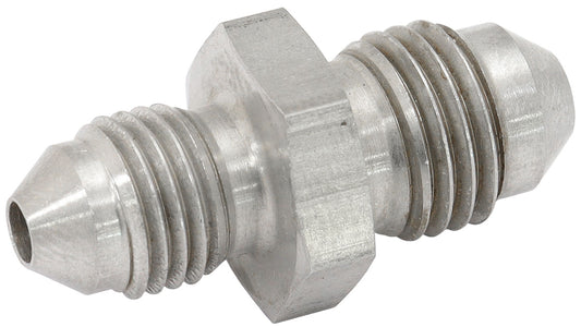 Stainless Steel Male Flare Stepped Union Fitting   Male -4AN to Male -3AN (Short)