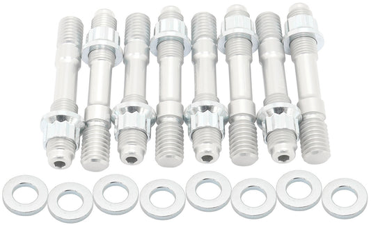 Blower Stud Kit 2.90" Total Length    Silver Studs &Nuts