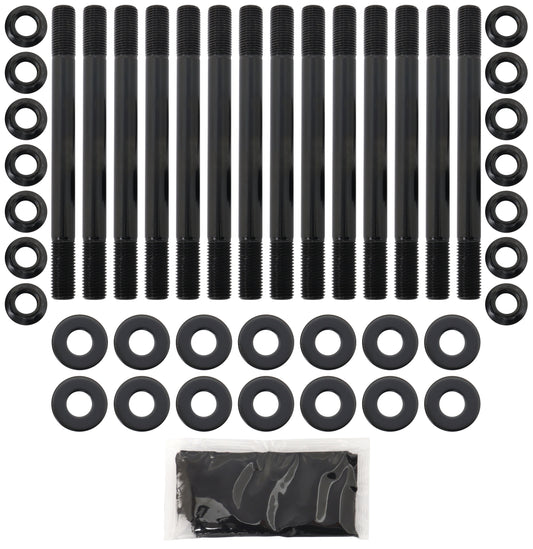Ford Barra BA,BF,FG Turbo Head Stud Kit   12 Point Nuts, Suit OEM and Aftermarket Cylinder Heads, 8740 Grade Material