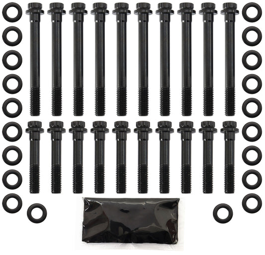 Small Block Ford 289-302 Windsor 7/16" Head Bolt Kit  12Point Head, Suit OEM and Aftermarket Cylinder Heads with 7/16" Holes, 8740 Grade Material