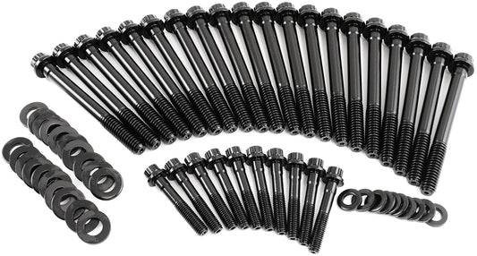 GM LS Head Bolt Kit with Even Length   12 Point Head, Suit 2004 and On Engines, 8740 Grade Material