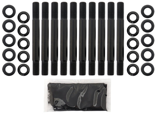 Small Block Chev 350 2Bolt Main Stud Kit with Large Journal  12 PointNuts and 8740 Grade Material