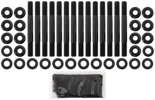 Toyota 2JZ & 1JZ 2Bolt Main Stud Kit   Suits Turbo and Non-Turbo Engines,12 Point Nuts and 8740 Grade Material