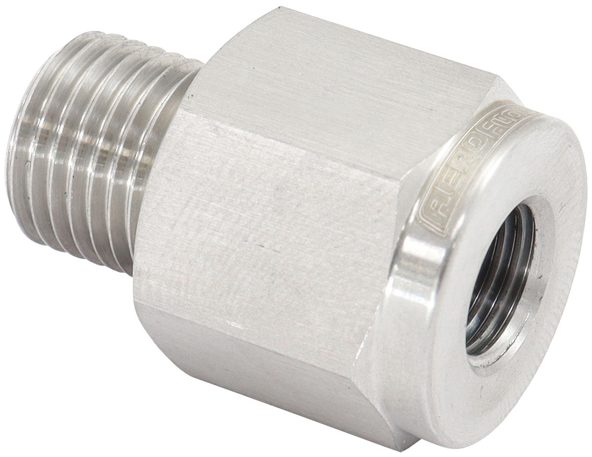 1/2"-20 Male Reducer to Female Inverted Flare 3/8"-24 - StainlessSteel    Suit Brake Master Cylinders