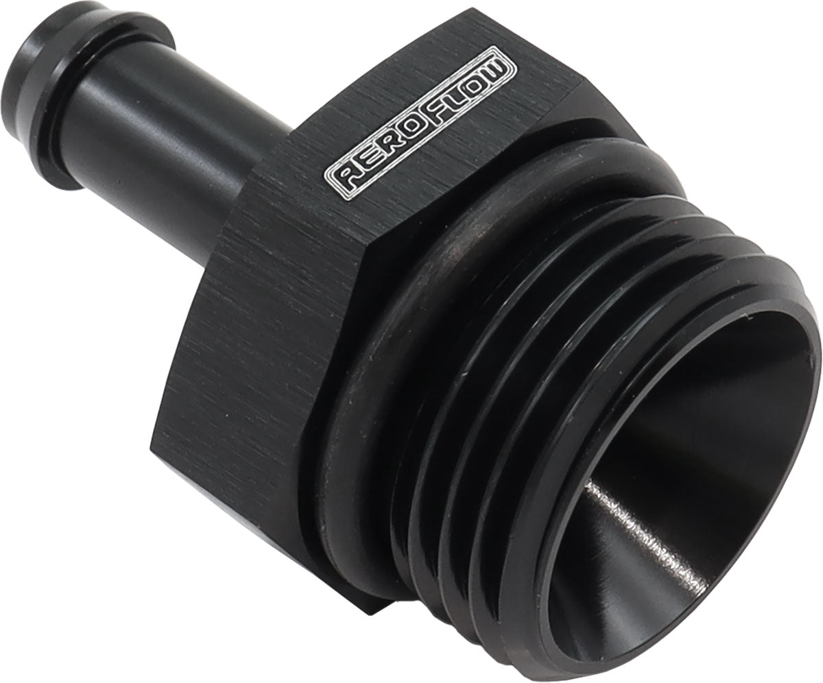 ORB to Barb Fitting - Black  -10 ORB to 5/16" (7.95mm) Barb