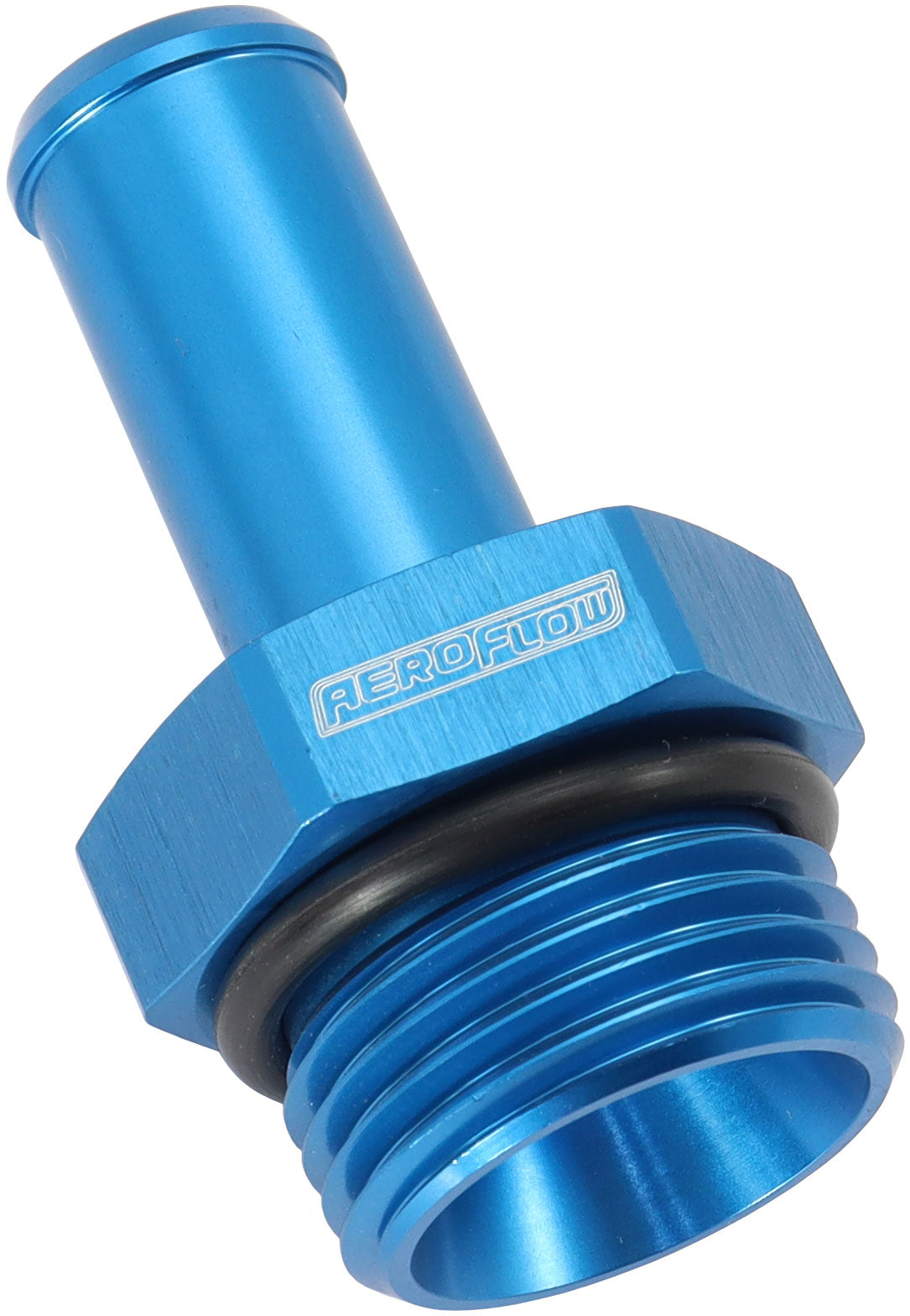 ORB to Barb Fitting - Blue  -10 ORB to 1/2" (12.7mm) Barb