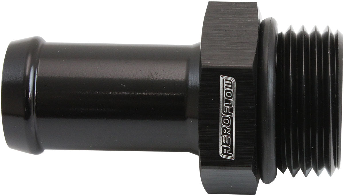 ORB to Barb Fitting - Black  -10 ORB to 5/8" (15.9mm) Barb