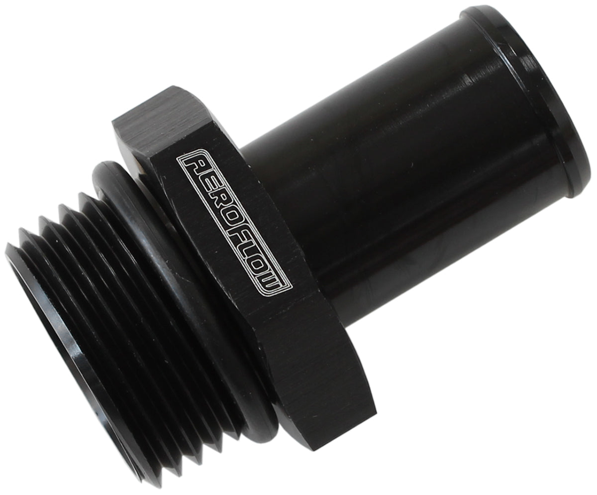 -12 ORB to 3/4" Barb Fitting    Black Finish