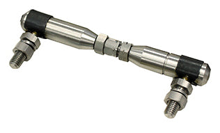 Stainless Steel Carburettor Linkage Arm  Adjusts from95mm (3-3/4") to 120mm (4-3/4")