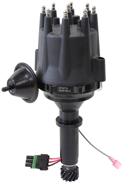 XPRO Holden Ready to Run Distributor, Black Anodised Body with Black Cap  Suit Holden 253, 304, 308, 355 V8