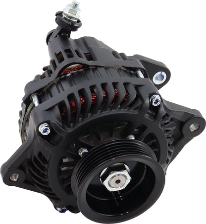 Aeroflow 120 AMP High Output Direct Fit Alternator - Black Finish   Suit Subaru EJ20 and EJ25