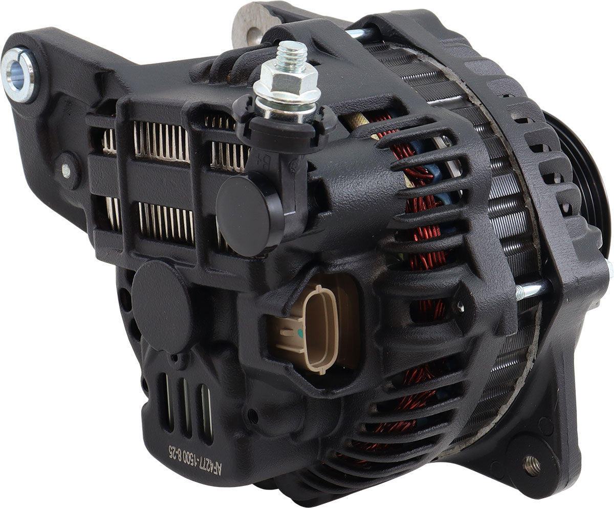 Aeroflow 120 AMP High Output Direct Fit Alternator - Black Finish   Suit Subaru EJ20 and EJ25