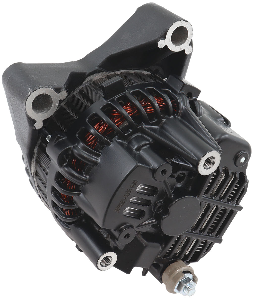 Aeroflow 150 AMP High Output Direct Fit Alternator - Black Finish   Suit Ford Falcon BA Barra Inline 6 Cylinder, Will Not Suit BF or FG Falcon