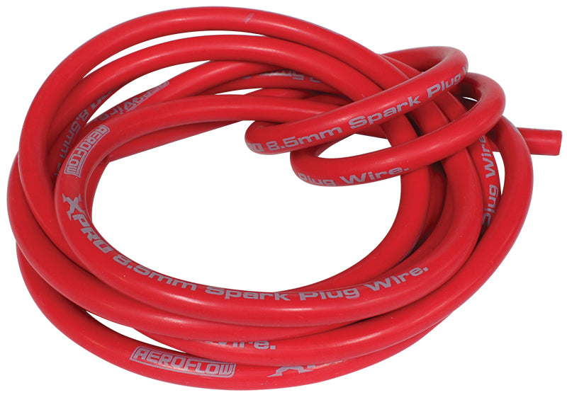 XPro Red 8.5mm Spiral Core Spark Plug Wire    5 meter length
