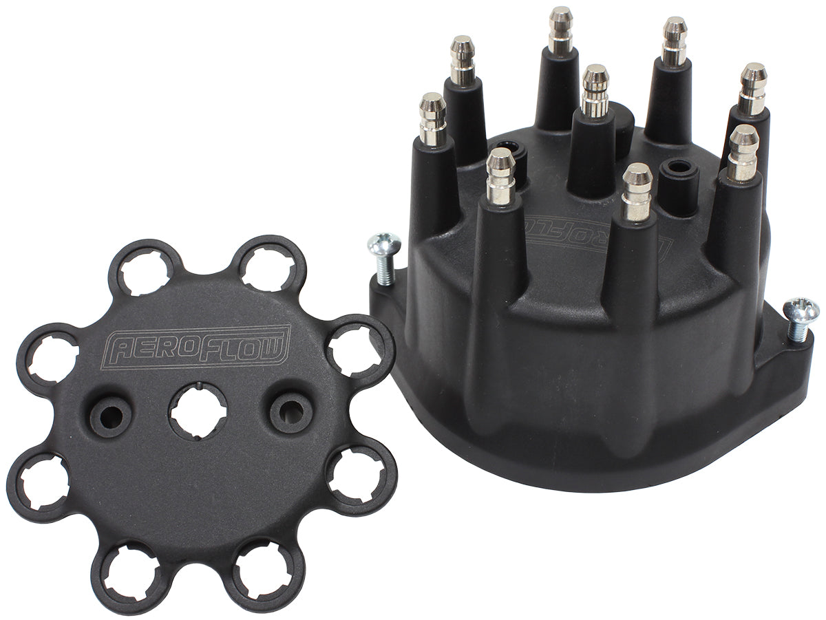 Replacement XPRO Distributor Cap - Black  Suit SB Ford 289-302 & 302-351 Cleveland Distributors
