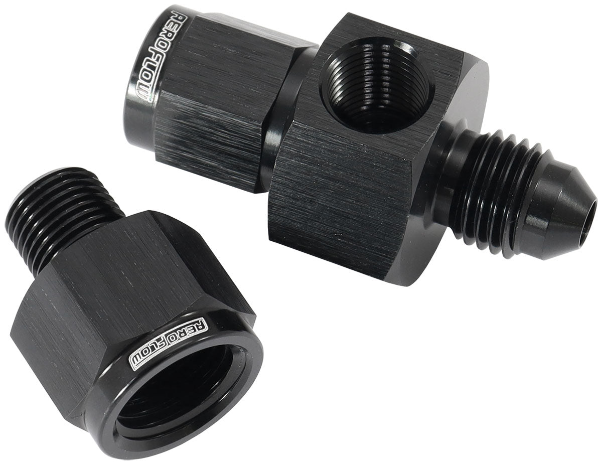 Aeroflow Ford Territory Oil Pressure Switch Adapter Kit  Suit Ford Barra Turbo Oil Line Kits