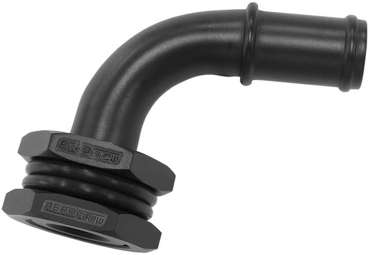 Turbo Drain Bulkhead  90°With 5/8" Barb