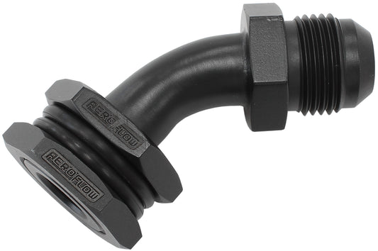 Turbo Drain Bulkhead  45°With -10AN Male