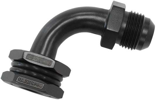 Turbo Drain Bulkhead  90°With -10AN Male