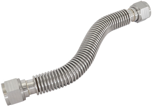 -12AN Flexible Turbo Drain Hose, 300mm Long  304 Stainless Steel. 11.8" (300mm) Overall Length