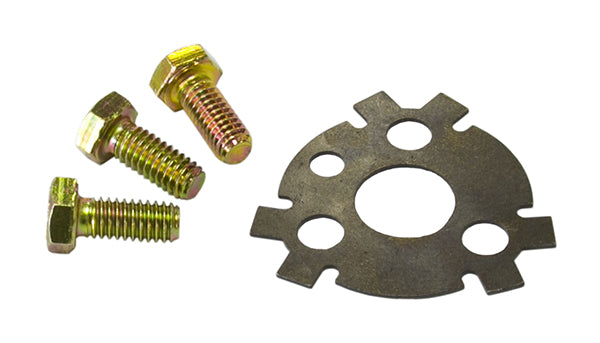 Cam Locking Plate and Bolt Kit   Small and Big Block Chevy, includes Grade 8 bolts