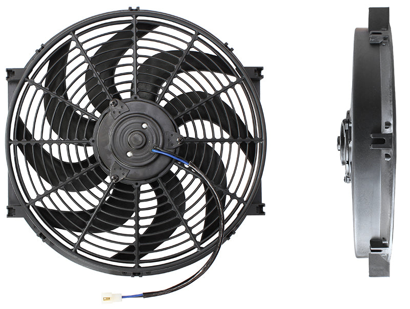 Aeroflow 14" Reversable Electric Fan with Curved Blades  1,650 CFM Rating
