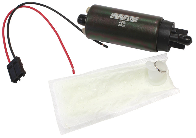 EFI Electric In-tank Fuel Pump 500 HP   Screen Inlet, 5/16" Barb Outlet, 180 lph@3 bar, with harness, similar to GSS342