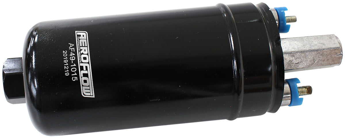 EFI Electric In-tank/External Fuel Pump 675 HP   M14 x 1.5mm Inlet, M12 x 1.5mm Outlet, similar to Bosch 979