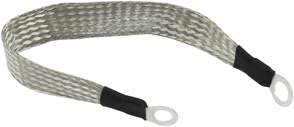Ground/Earth Strap - 300mm Long   5/16" and 3/8"Eyelet