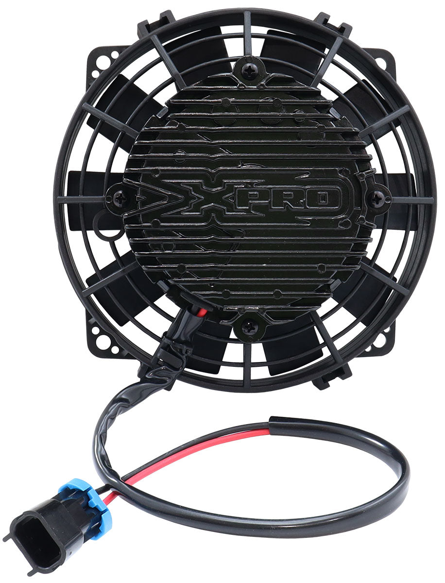 Aeroflow 6-1/2" Brushless Electric Puller Fan - Straight Blade    353 CFM Rating
